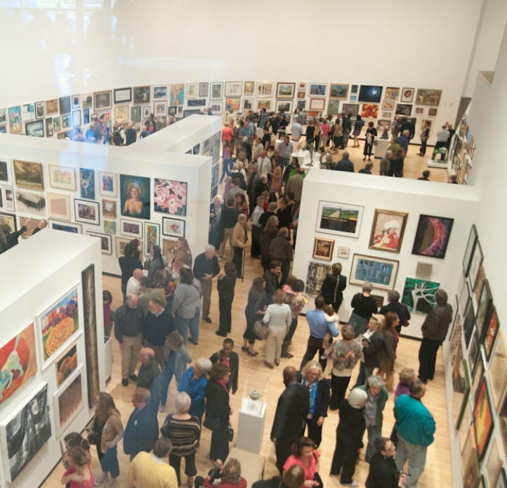 Community Artwork exhibit at the Burchfield